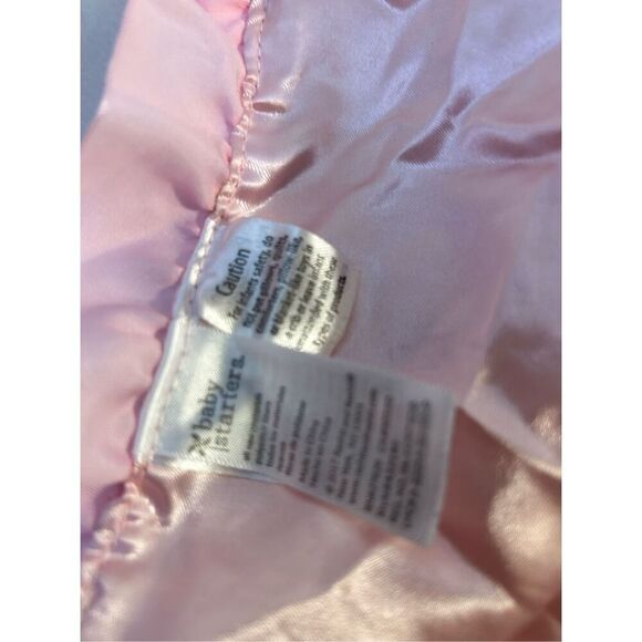 Baby Starter pink silky blanket "Thank Heavens for Little Girls" 2017 replacemen - Picture 5 of 5